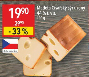 Sýr Císařský uzený Madeta