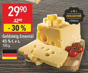 Sýr Ementál 45 % Goldsteig