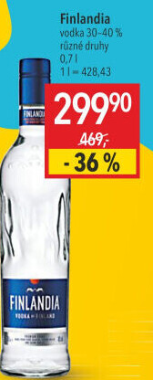 Vodka Finlandia