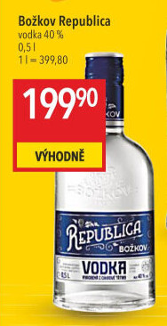 Vodka Republica Božkov