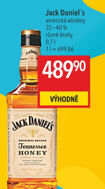 Whisky Honey Jack Daniel'