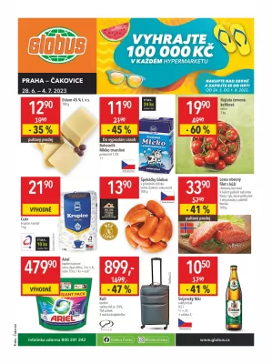 akční leták Globus 28.6.2023-4.7.2023