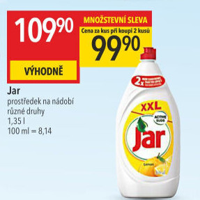 Prostředek na nádobí Jar