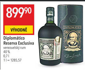 Rum 12 YO Reserva Exclusiva Diplomatico