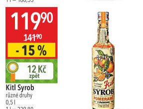 Sirup Kitl Syrob