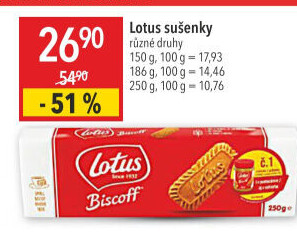 Sušenky Biscoff Lotus