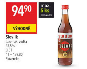 Tuzemák Slovlik