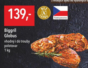 Vepřová plec marinovaná Biggril Globus