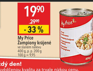 Žampiony My Price
