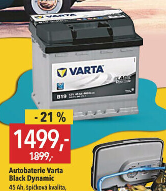 Autobaterie Black Dynamic Varta