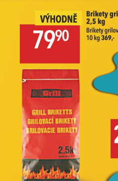 Brikety grilovací Grill