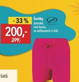 Dámské šortky - kraťasy Prego