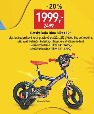 Dětské kolo Dino Bikes