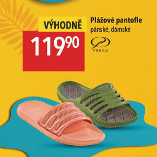 Pánské plážové pantofle Prego