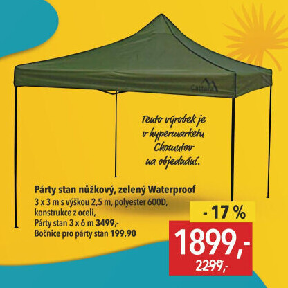 Párty stan Cattara