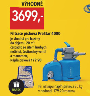 Písková filtrace ProStar 4000 Marimex