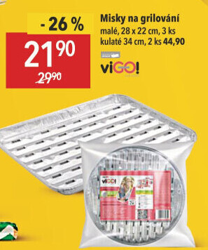 Tácky grilovací Vigo