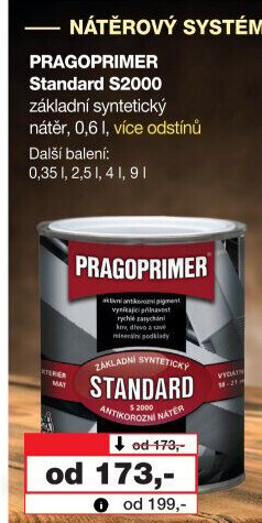Barva na kov Standard Pragoprimer