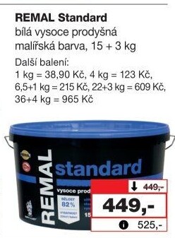Tónovací barva Remal Standard