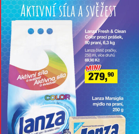 Prací prášek Lanza