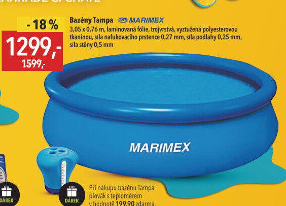 Bazén Tampa Marimex