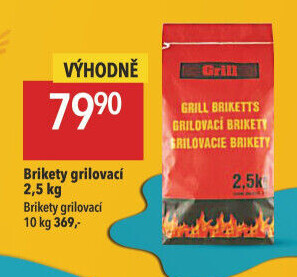 Brikety grilovací Grill