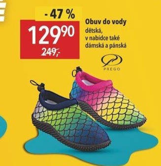 Obuv dětská do vody Prego