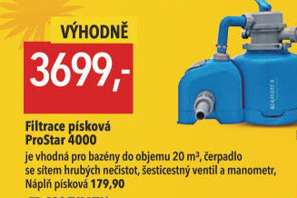 Písková filtrace ProStar 4000 Marimex