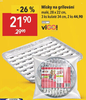Tácky grilovací Vigo