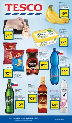 akční leták Tesco 28.6.2023-4.7.2023
