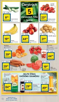 akční leták Tesco 28.6.2023-4.7.2023