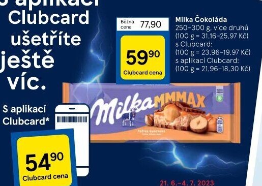 Čokoláda Milka
