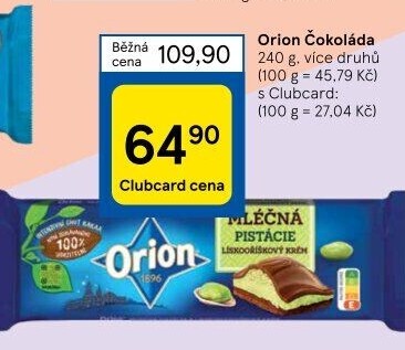 Čokoláda Orion