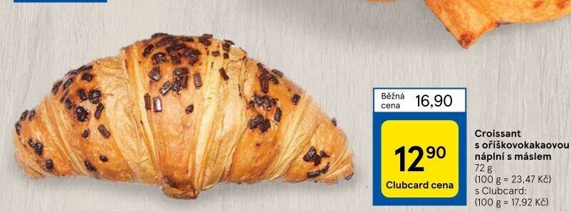 Croissant s náplní