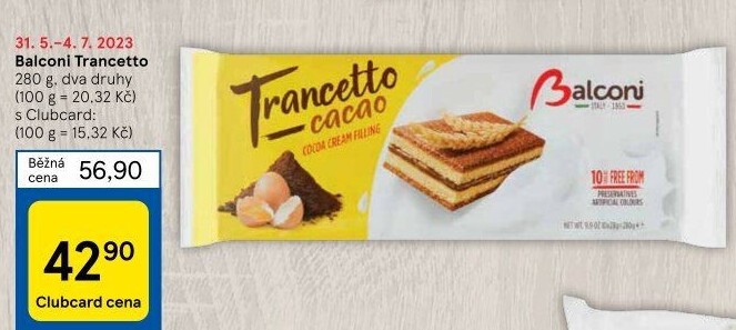 Dezert Trancetto Balconi