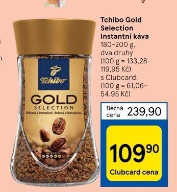 Instantní káva Tchibo Gold Selection