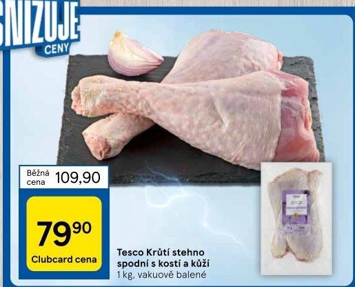 Krůtí stehna Tesco