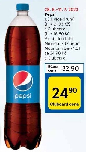 Limonáda Pepsi