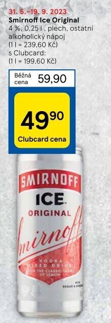 Míchaný nápoj Ice Smirnoff