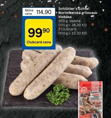 Norimberská klobása Schlütter'