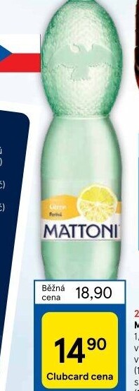 Ochucená voda Mattoni