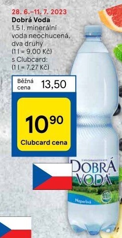 Přírodní voda Dobrá voda