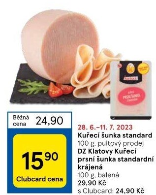 Šunka kuřecí standard