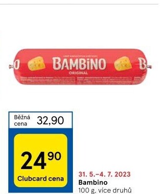 Sýr tavený Bambino