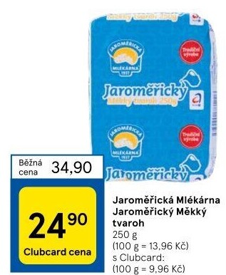 Tvaroh měkký Jaroměřický