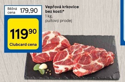 Vepřová krkovice bez kosti