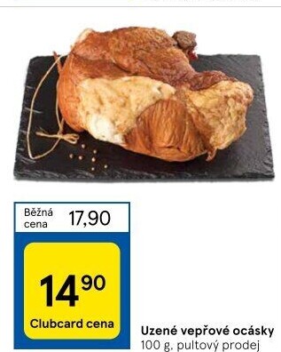 Vepřové ocásky uzené