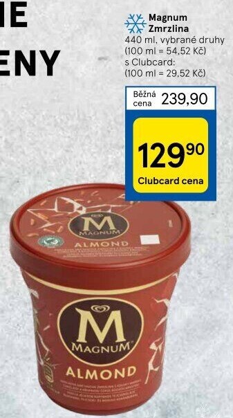 Zmrzlina v kelímku Magnum Algida