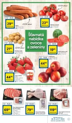 akční leták Tesco 28.6.2023-4.7.2023