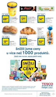 akční leták Tesco 28.6.2023-4.7.2023
